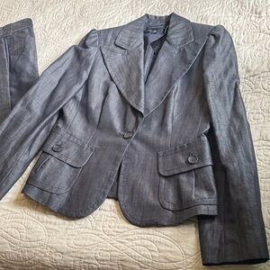 Banana Republic Pantsuit in Gray. Size 8.